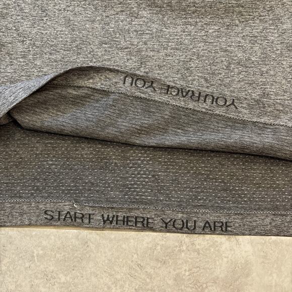 Lululemon University Of Florida Gators Swiftly Tech Short Sleeve Sz 16 Gray - Picture 8 of 10